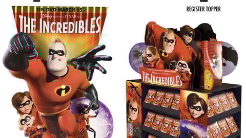 'The Incredibles' Display and Signage