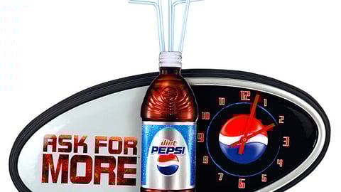Diet Pepsi 2007 Clock