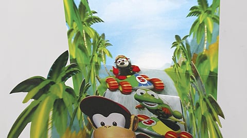 'Diddy Kong Racing' Standee