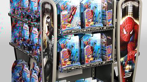 Wal-Mart 'Spider-Man 3/Transformers' Four-Way Pallet