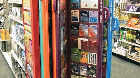 CVS Gift Card Endcap