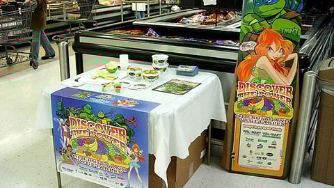 Wal-Mart Turtles & Winx Produce Event