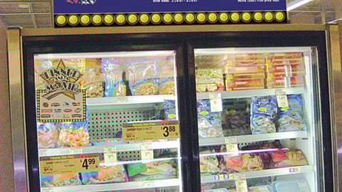 Safeway 'Dinner and a Movie' Signage