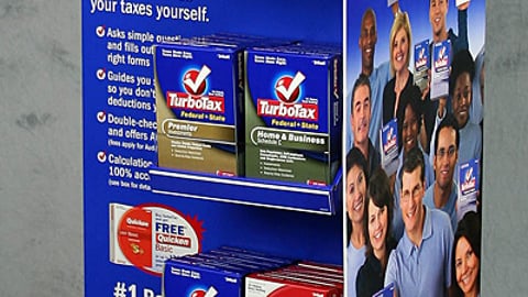 TurboTax 20" x 24" Floor Display