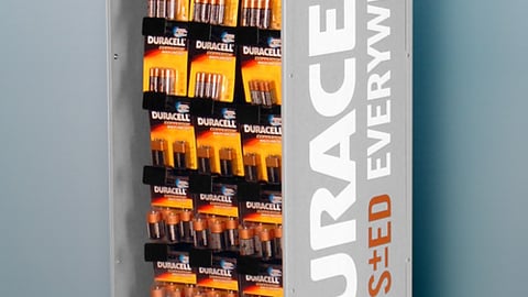 Duracell Rite Aid Floorstand