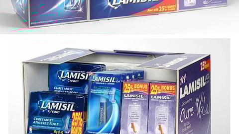 Lamisil Collapsible PDQ Tray