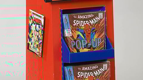 Spider-Man Pop-Up Books Floorstand