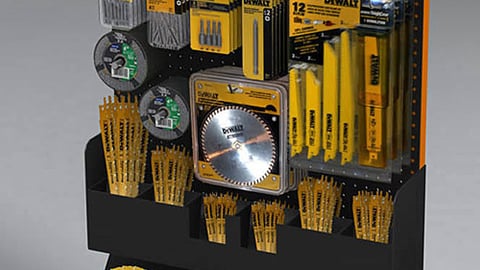 DeWalt Pro Accessories Merchandiser