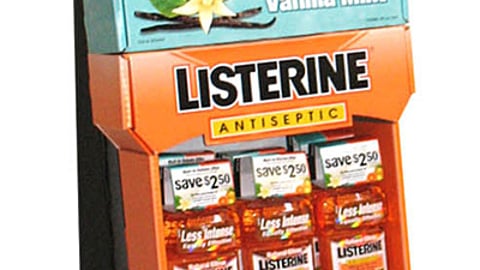 Listerine Power Wing/Floorstand 