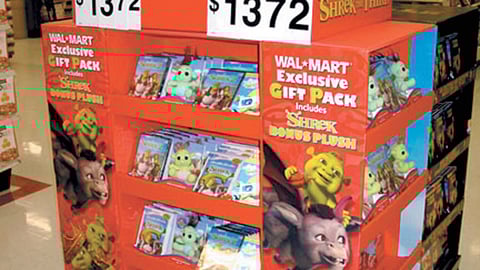 'Shrek the Third' Wal-Mart Half-Pallet
