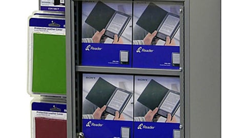 Sony eBook Reader Floor Display