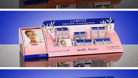 Lumene 'Right Skincare Brand' Shelf Trays