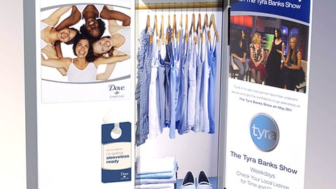 Dove 'Are You Sleeveless Ready?' Floorstand