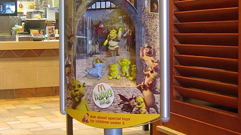 McDonald's Happy Meal Toy Merchandiser