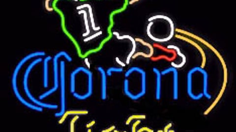 Corona Light Soccer Neon