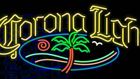 Corona Light Wave Neon