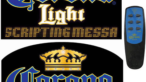 Corona Extra/Light LED Messaging Sign