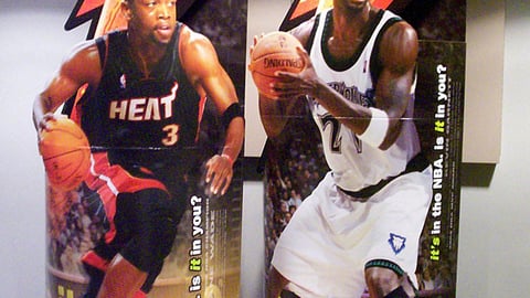 Gatorade NBA Standees