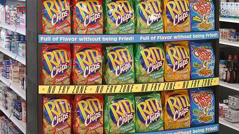 Kraft Modular Toasted Chips Display