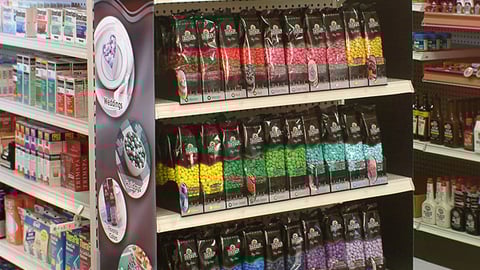 My M&M's Party City Endcap