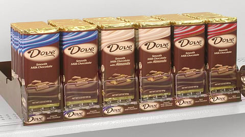 Dove Bar Shelf Management Unit