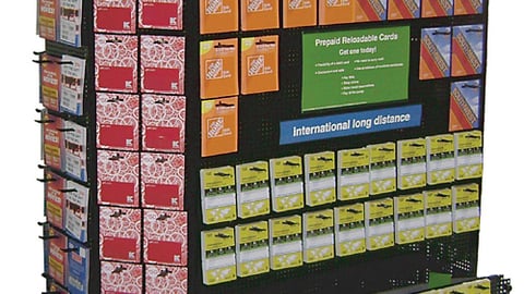 Gift Card Island Display