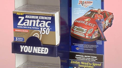 Zantac Sweepstakes Counter Unit