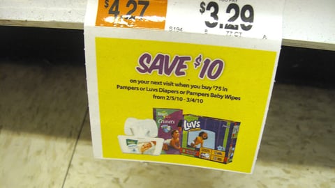 A&P Pampers/Luvs Price Label