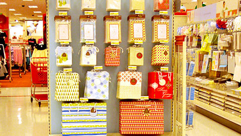 Target Greenroom Eco Stationery Endcap