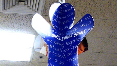 Kmart 'Make Christmas Count' Ceiling Dangler