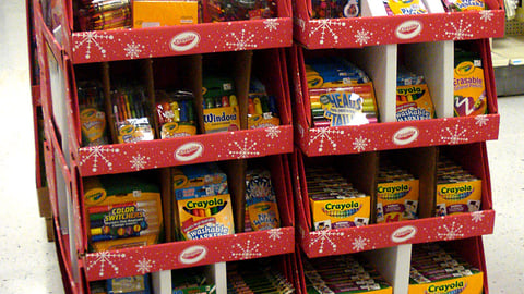 Crayola Kmart Holiday Displays