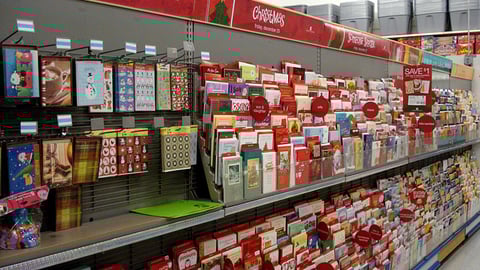 American Greetings Kmart Holiday In-Line Display