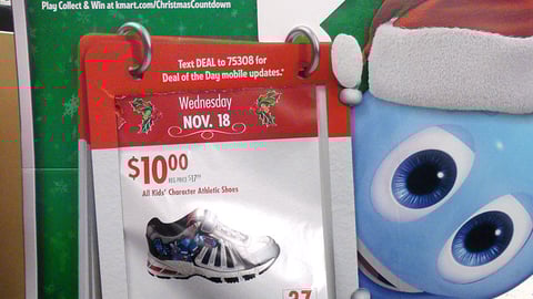 Kmart 'Deal of the Day' Standee