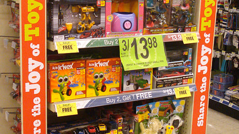 Walgreens Toys Holiday Endcap