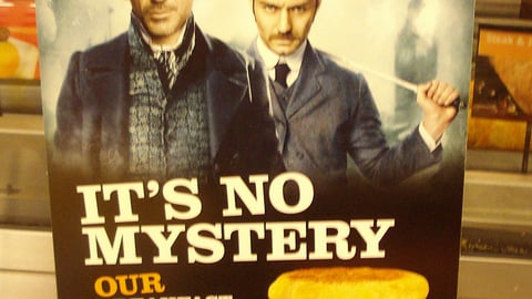 7-Eleven 'Sherlock Homes' Counter Card