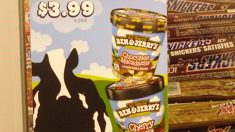 Ben & Jerry's 7-Eleven Cooler Cling