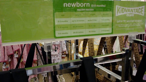 Sears 'Kidvantage Club' Rack Header