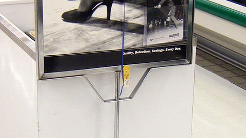 Giant 'Black History Month' Stanchion