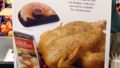 Giant-Carlisle 'Holiday Collection' Stanchion Sign