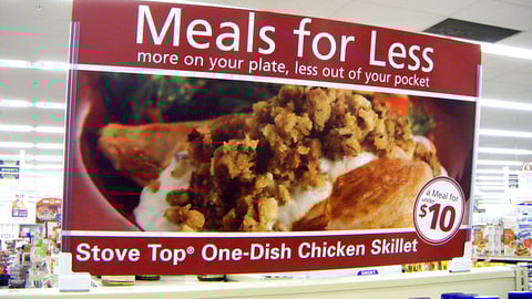 Food Lion Stove Top 'Meals for Less' Header