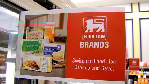 Food Lion Private-Label Shelf Talker