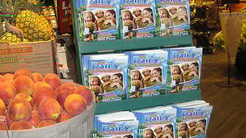 Safeway Dairy Month Brochure Shipper