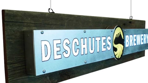 Deschutes Beer Sign