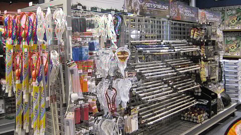 Dick's Lacrosse Merchandising