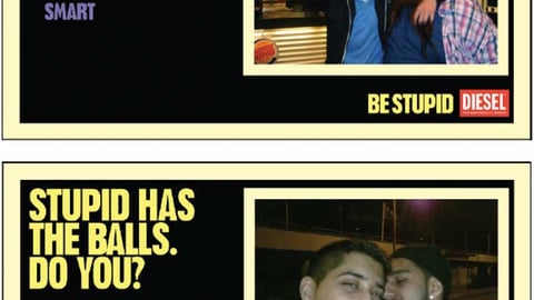 Diesel Apparel SIgnage