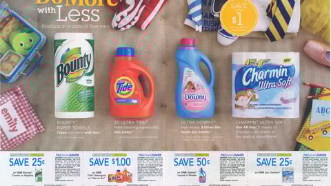 P&G 'Do More with Less' FSI