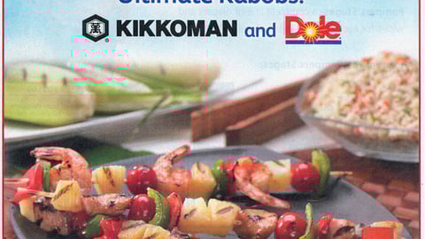 Dole Kikkoman 'Ultimate Kabobs' FSI