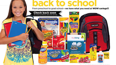 Dollar General 'Back to School' Online Ad