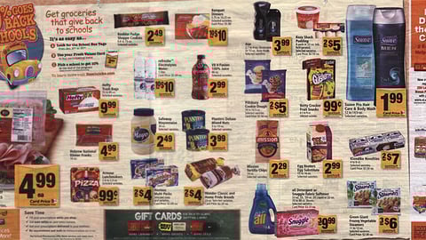 Dominick's '10% Goes Back' Feature