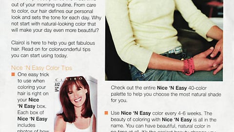Eckerd Magazine Insert 7- Clairol